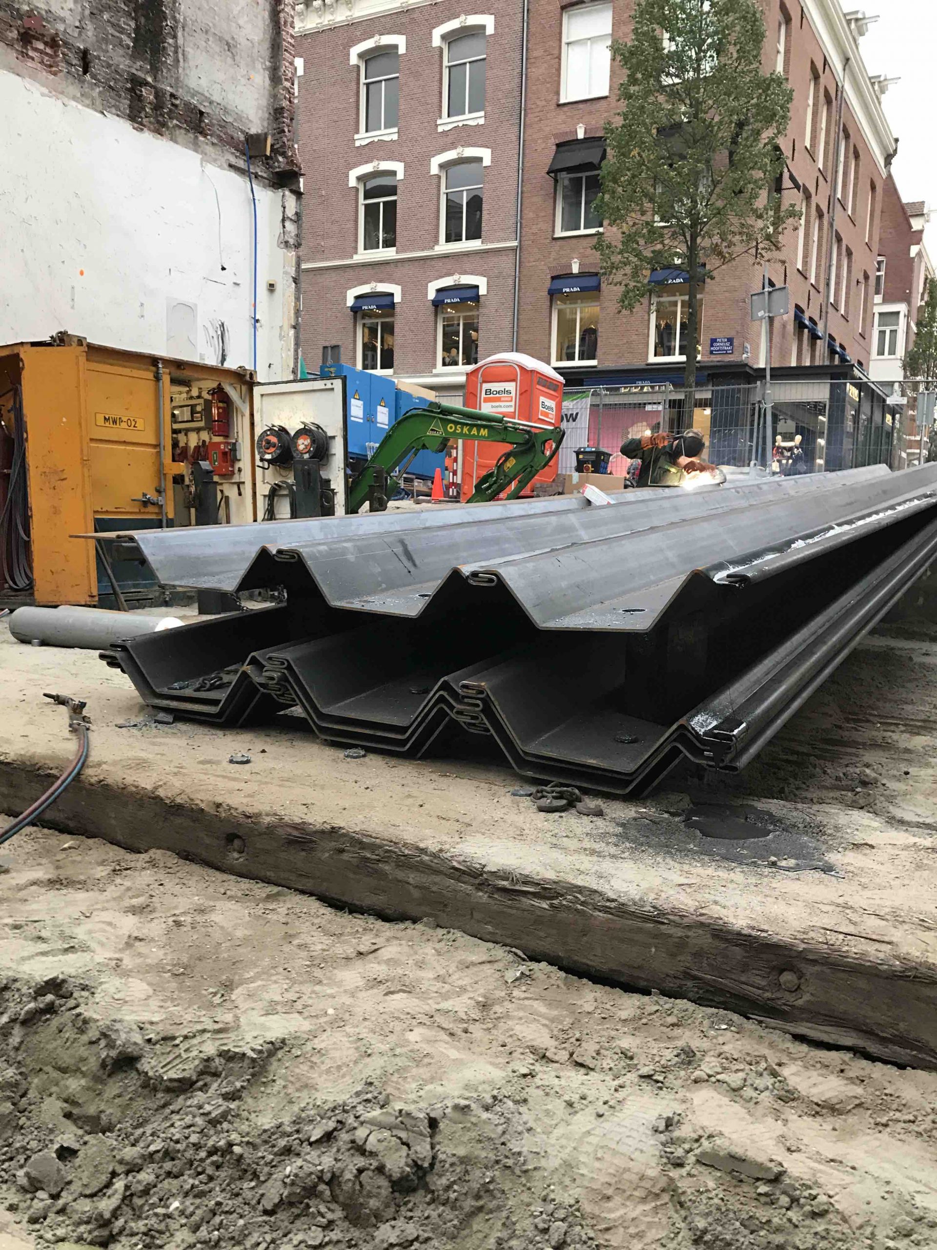 specially developed IBO® profile in P.C. Hooftstraat, Amsterdam